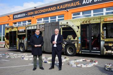 STILBRUCH und vhh.mobility feiern zwei Millionen Bücher in den Bussen
